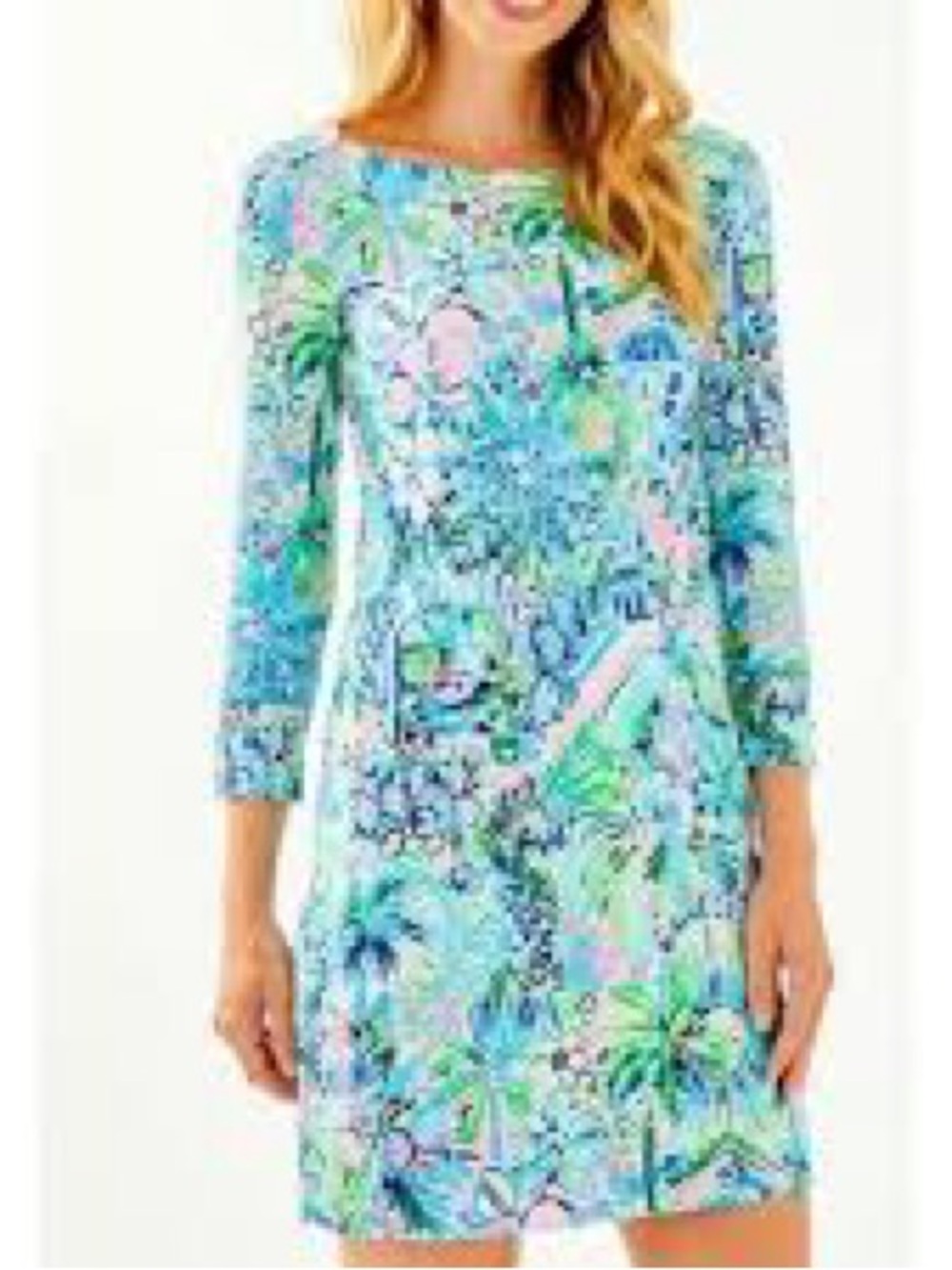 Lilly Pulitzer Sophie Dress in "Lilly's House" print